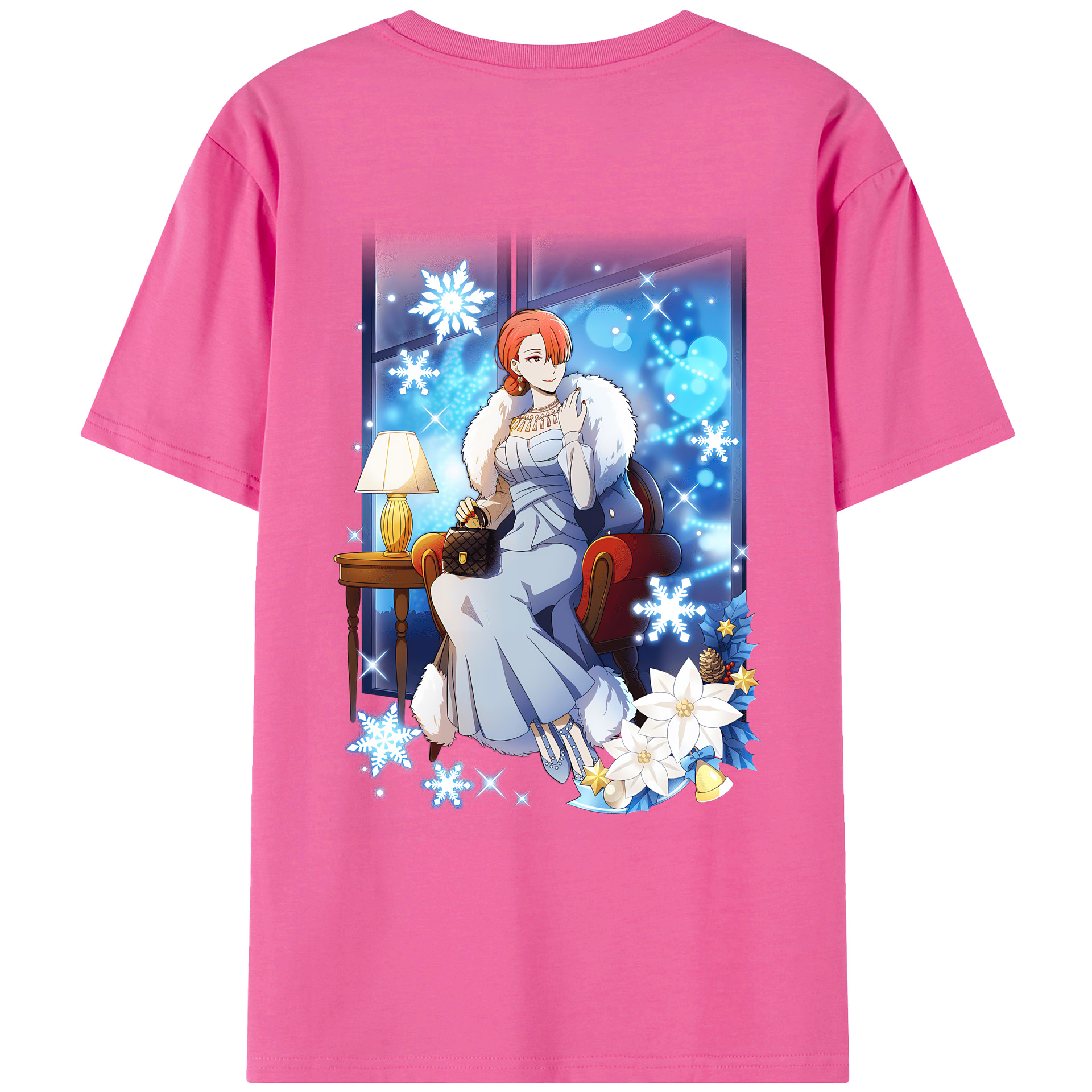 （画像用） 文豪ストレイドッグス Bungo Stray Dogs レディース半袖Tシャツ(バックプリント)